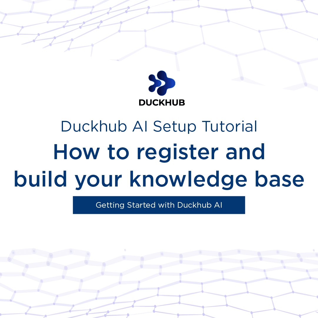 How to register and build your knowledge base